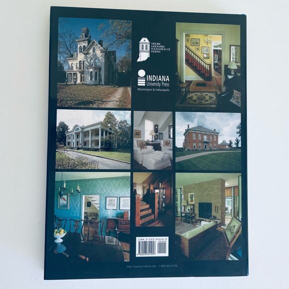 99 HISTORIC HOMES OF INDIANA Hardcover Book Coffee Table Book - Picture 3 of 5
